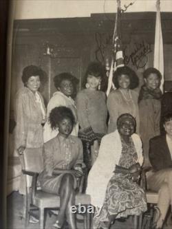 Vintage Iconic Black & White Photo Of African- American Politics & Entertainment