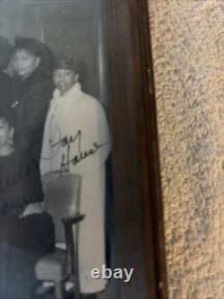 Vintage Iconic Black & White Photo Of African- American Politics & Entertainment