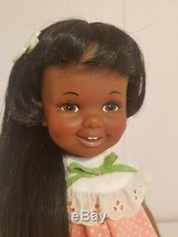 Vintage Ideal Crissy Family 1972 Black African American Baby Cinnamon 12 Doll