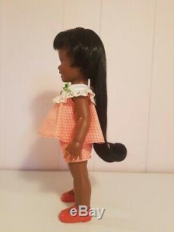 Vintage Ideal Crissy Family 1972 Black African American Baby Cinnamon 12 Doll