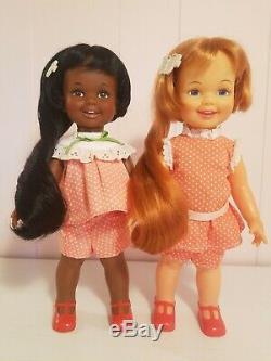 Vintage Ideal Crissy Family 1972 Black African American Baby Cinnamon 12 Doll