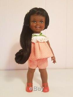Vintage Ideal Crissy Family 1972 Black African American Baby Cinnamon 12 Doll