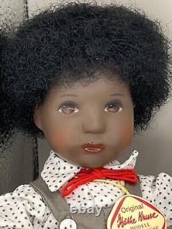 Vintage Kathe Hanna Kruse Black African American Boy Daumlinchen Doll Thumbelina