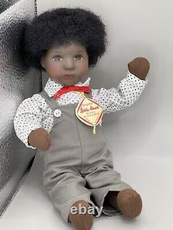 Vintage Kathe Hanna Kruse Black African American Boy Daumlinchen Doll Thumbelina