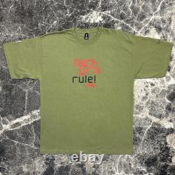 Vintage Levis Shirt Mens XL 90s Black Girls Rule Black History African American