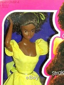 Vintage Magic Curl Barbie 1981 Black African American Nrfb