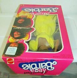 Vintage Magic Curl Barbie 1981 Black African American Nrfb