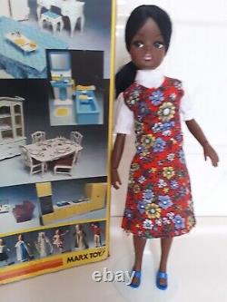 Vintage Marx Gayle Doll Sindy African American Friend Excellent Condition HTF