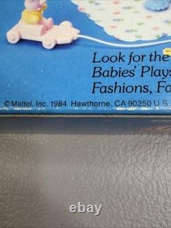 Vintage Mattel Black HEART FAMILY MOM DAD & BABIES DELUXE SET African American