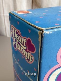 Vintage Mattel Black HEART FAMILY MOM DAD & BABIES DELUXE SET African American