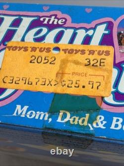 Vintage Mattel Black HEART FAMILY MOM DAD & BABIES DELUXE SET African American