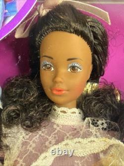 Vintage Mattel Black HEART FAMILY MOM DAD & BABIES DELUXE SET African American