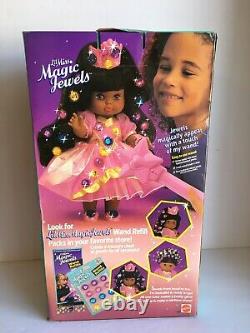 Vintage Mattel Little Lil Miss Magic Jewels African American Black Hair Doll