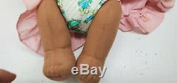 Vintage Mattel My Child Doll African American Black Baby Doll