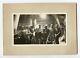Vintage Mounted Snapshot, Occupational Photo, Group Of African American Men