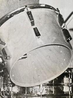 Vintage Original Photo African American Drummer Black Musician Drums Music NYC