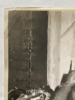 Vintage Original Photo African American Drummer Black Musician Drums Music NYC