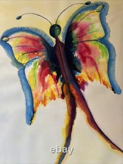 Vintage Painting African American Black Artist Famous Modernist Abstract Art