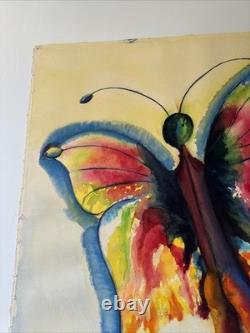 Vintage Painting African American Black Artist Famous Modernist Abstract Art