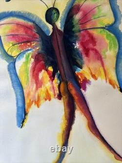 Vintage Painting African American Black Artist Famous Modernist Abstract Art