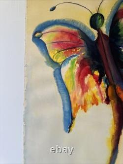 Vintage Painting African American Black Artist Famous Modernist Abstract Art