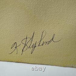 Vintage Painting African American Black Artist Famous Modernist Abstract Art