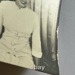 Vintage Photo Booth Photograph Beautiful Black African American Smiling Woman