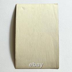 Vintage Photo Booth Photograph Beautiful Black African American Smiling Woman