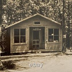 Vintage RPPC Postcard African American History Black Eden Road View Idlewild MI