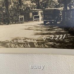 Vintage RPPC Postcard African American History Black Eden Road View Idlewild MI