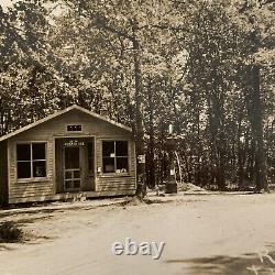 Vintage RPPC Postcard African American History Black Eden Road View Idlewild MI