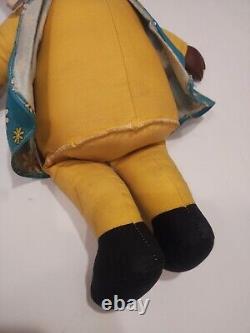 Vintage Rar 1970 Talking Shindana Tamu African American Baby With Pull Cord 16