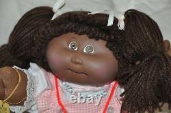 Vintage Rare African American Black Cabbage Patch Kids Doll 1983 Birth Certif