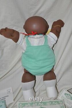 Vintage Rare African American Black Cabbage Patch Kids Doll 1983 Birth Certif