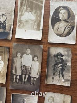 Vintage Real Photo Postcard Lot African American Black History Nashville TN Rare