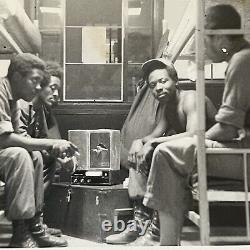 Vintage Snapshot Photograph Lot Vietnam Handsome Black African American Soldiers