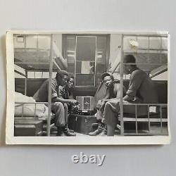 Vintage Snapshot Photograph Lot Vietnam Handsome Black African American Soldiers