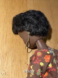 Vintage Susie Sad Eyes Doll 1960's Soul Sister African American AA 8 Doll