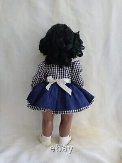 Vintage Terri Lee Bonnie Lou Pat Pending Doll In Tl Dress, Cape, Slip & Panties