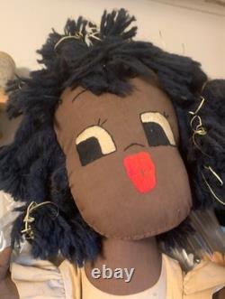 Vintage black dolls african american handmade