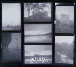 Vtg 1947 AFRICAN AMERICAN Black Family VACATION Photo Negatives NY to Quebec