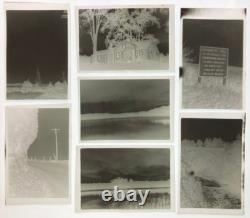 Vtg 1947 AFRICAN AMERICAN Black Family VACATION Photo Negatives NY to Quebec