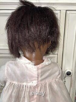 Vtg 1964 Horsman Thirstee Walker Doll Toddler TB-26 Thirsty African American