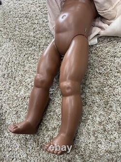Vtg 1964 Horsman Thirstee Walker Doll Toddler TB-26 Thirsty African American