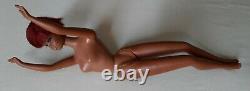 Vtg 1966 Mattel Black Barbie Doll Twist/Turn African American Lara's Mink Japan