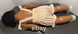 Vtg 1978 Eugene Two Year Old Baby Toddler Doll 29-30 African American Black