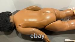 Vtg 1978 Eugene Two Year Old Baby Toddler Doll 29-30 African American Black