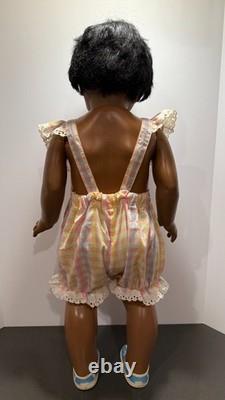 Vtg 1978 Eugene Two Year Old Baby Toddler Doll 29-30 African American Black