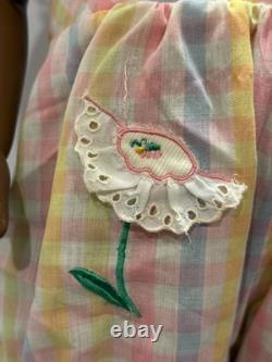 Vtg 1978 Eugene Two Year Old Baby Toddler Doll 29-30 African American Black