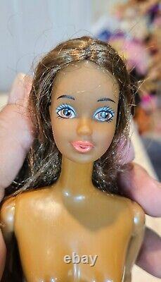 Vtg AA Heart Family Mom Steffie Face African American Barbie Doll Nude C392G